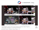 SIGGRAPH 2023最佳论文公布！山大、港大获奖！北大、腾讯光子获提名