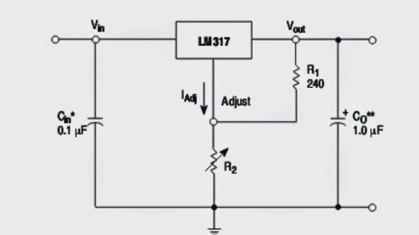 LM317稳压电路