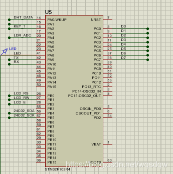 STM32单片机学习笔记(1)：LCD1602