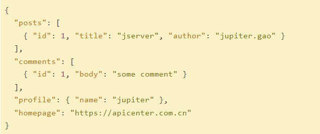 JServer：用json文件做數據存儲的零代碼API測試服務器