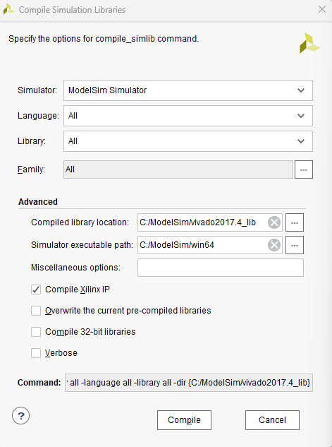 Vivado調用<b class='flag-5'>Modelsim</b><b class='flag-5'>仿真</b>