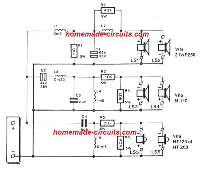 构建具有分频网络的开放式挡板高保真扬声器系统