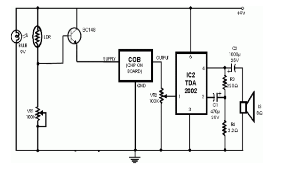 煙霧探測器電路圖解說明