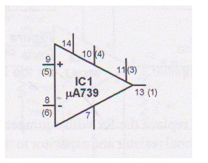 基于uA739的动圈麦克风<b class='flag-5'>前置放大器</b><b class='flag-5'>电路</b>图