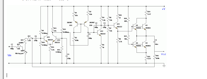 24瓦a类放大器电路图解说明