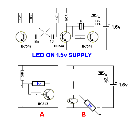 led