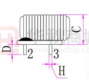 ET1487B-503G-WD-P3.5-0.3-2