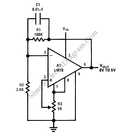 0-5V可调电压源电路图