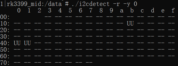 <b class='flag-5'>i2c</b> detect掃描<b class='flag-5'>i2c</b><b class='flag-5'>總線上</b>的<b class='flag-5'>設(shè)備</b>