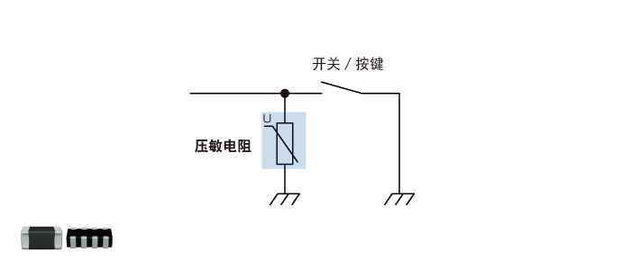 ESD/浪涌<b class='flag-5'>保护器件</b>使用<b class='flag-5'>方法</b>：贴片压敏电阻