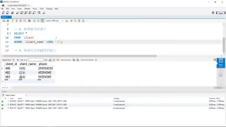 SQL,代码