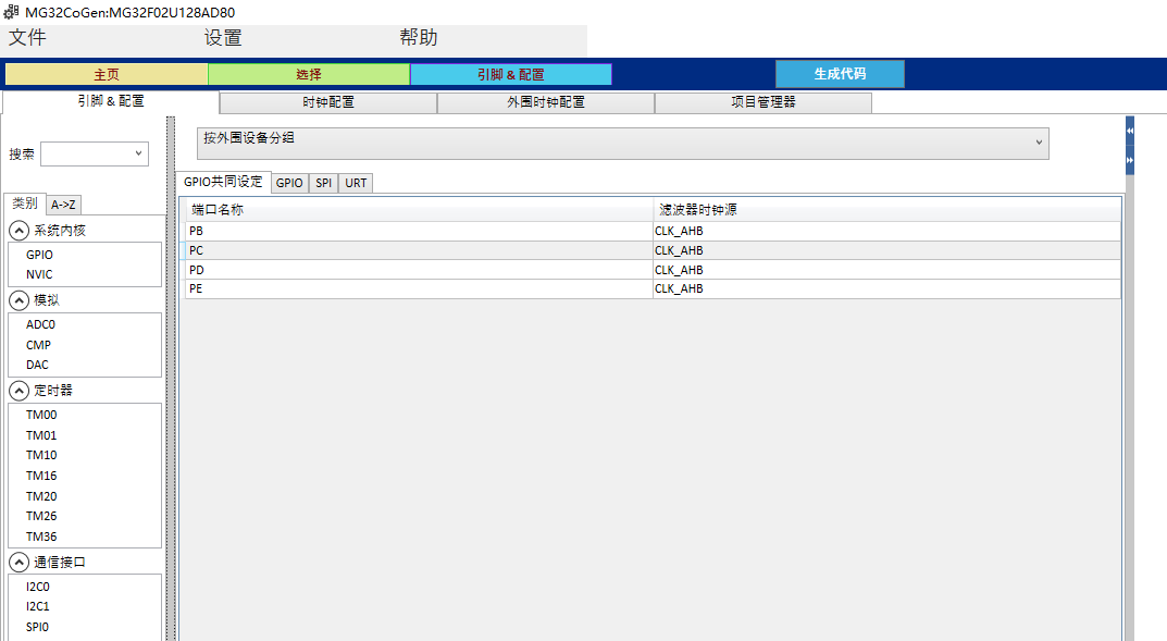 MCU芯片