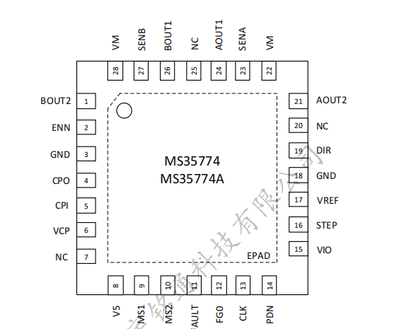 MS35774/MS35774A低噪声 256 细分微<b class='flag-5'>步进</b><b class='flag-5'>电机</b><b class='flag-5'>驱动</b>