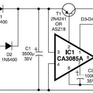 12V/3A穩壓電源電路圖及原理講解