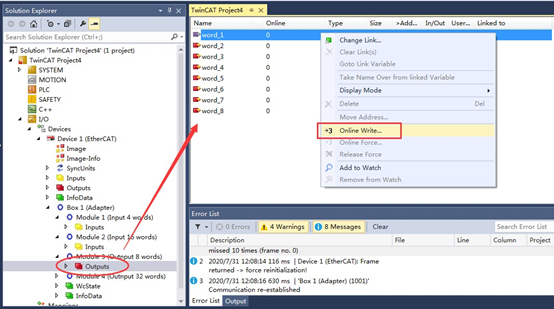 Modbus tcp转ETHERCAT在Modbus软件中的配置方法