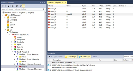 Modbus tcp转ETHERCAT在Modbus软件中的配置方法