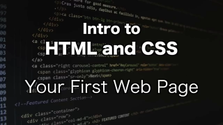 _HTML和 CSS教程 -为初学者创建网站_第1节 #硬声创作季 