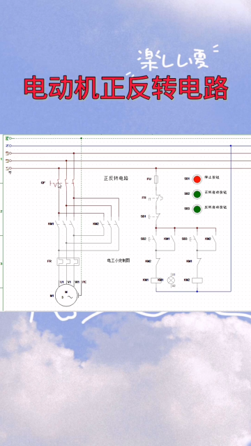 電動機正反轉(zhuǎn)電路分析 