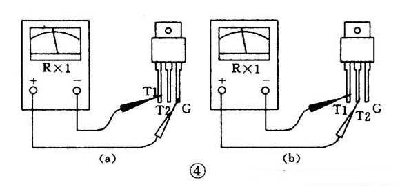 双向晶闸管的构造原理与万用表检测方法