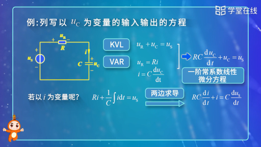  一階線性動態(tài)電路的輸入輸出方程(2)#電路 