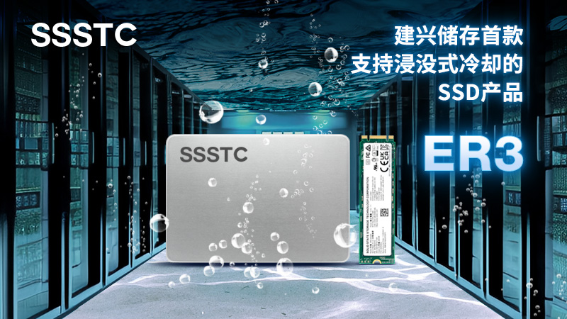 浸没式液冷SSD 建兴储存科技锁定AI运算数据中心