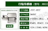 行程<b class='flag-5'>传感器</b>XKCON-TSD-200采用高精度增量式光电<b class='flag-5'>编码器</b>