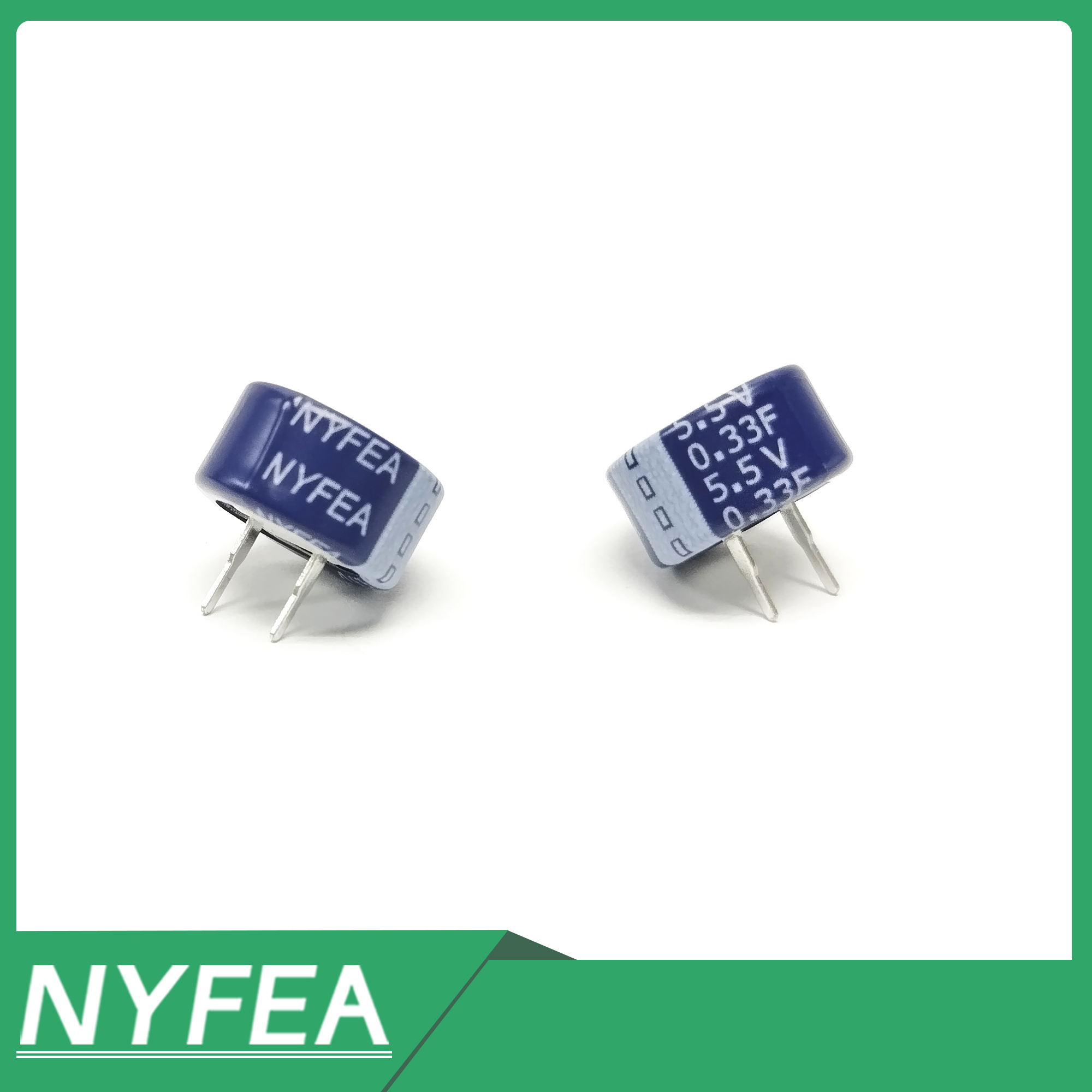 元器件应用中的法拉电容NYFEA推出2.7v，超小型纽扣式法拉电容