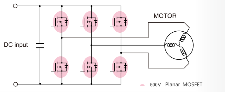 500V平面MOS在高速電吹風(fēng)筒上有何應(yīng)用？