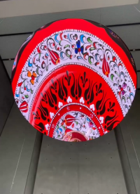 直徑4米無邊圓形屏圓餅屏圓面屏圓盤屏平面圓LED顯示屏及各種定制異形創意LED顯示屏