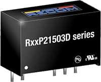 RxxP2xxyyD 双通道输出 +15/-03 DC/DC 转换器