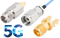 毫米波连接器, 电缆组件和转接器