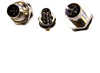M 系列（M5、M8、M12）金属壳圆形连接器