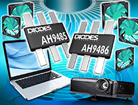 AH9485 和 AH9486 单相、一体式、低噪声智能电机驱动器系列