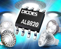 用于 MR16 的 AL8820 非调光 LED 驱动器