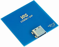 CX90B1 系列 USB Type-C™ 顶部安装连接器