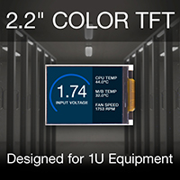 1U 2.2“彩色TFT LCD