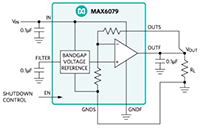 MAX6079 高精度电压基准