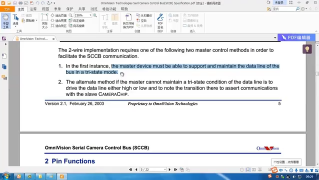 0801_02 摄像头SCCB协议与I2C协议对比理解 - 第5节