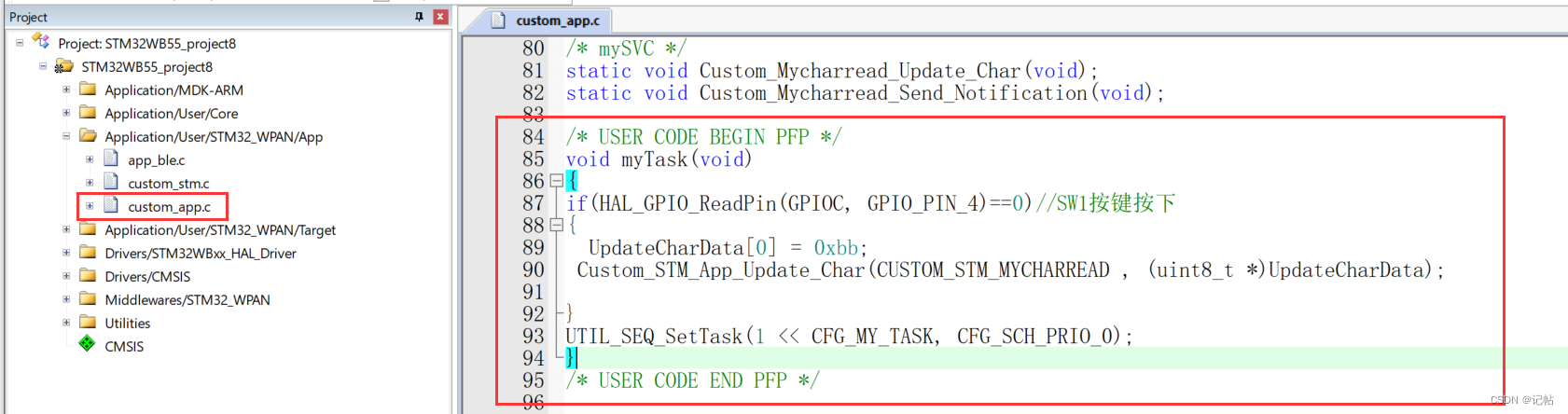 STM32WB55