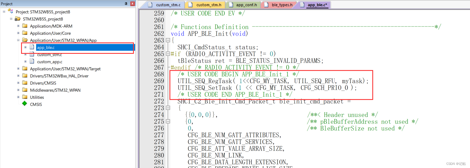 STM32WB55