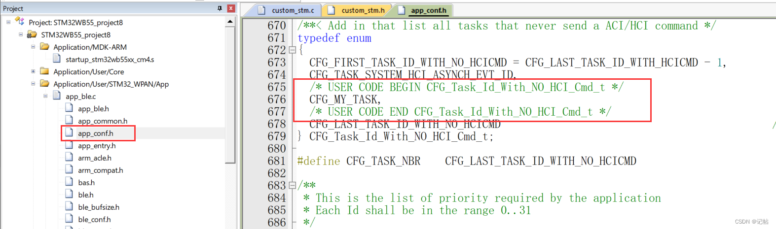 STM32WB55