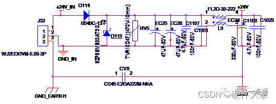 <b class='flag-5'>24V</b>输入防<b class='flag-5'>反接</b>电路原理图讲解