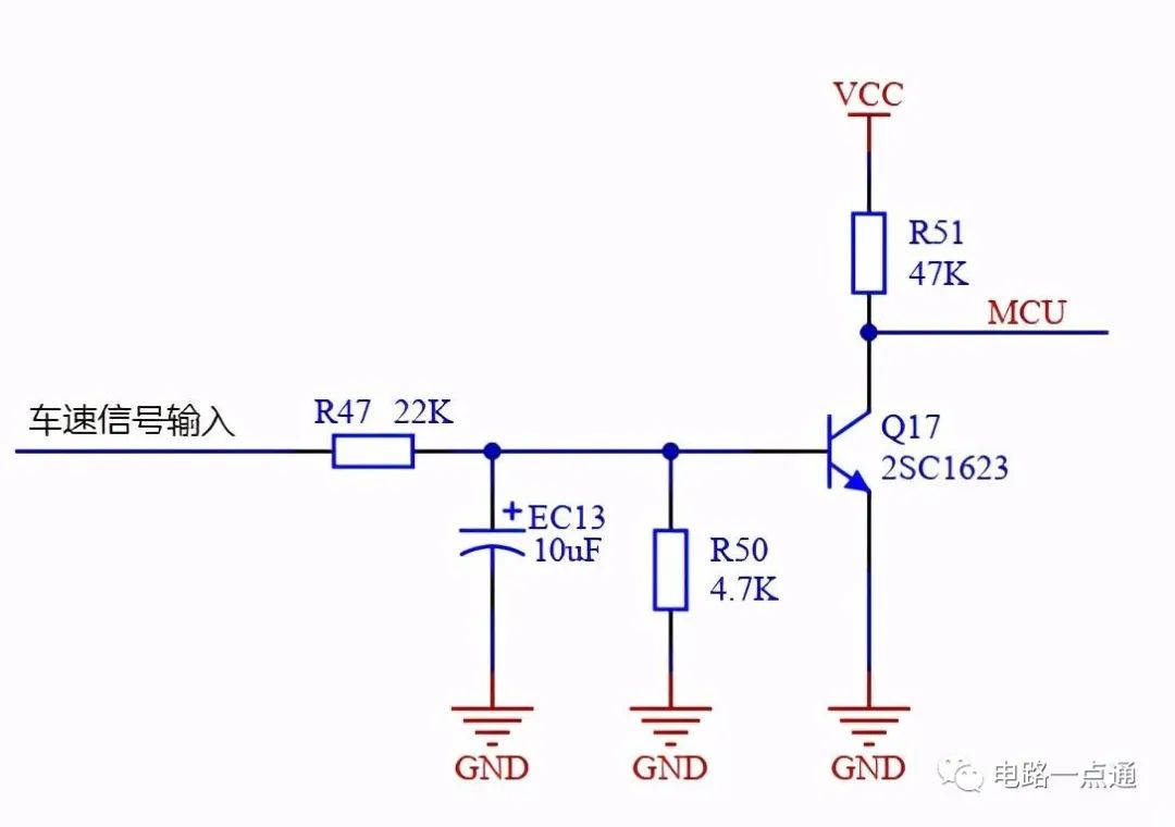 車速信號處理電路圖和工作原理講解