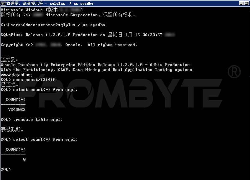 <b class='flag-5'>數(shù)據(jù)庫</b><b class='flag-5'>數(shù)據(jù)</b>恢復(fù)—北京某國企Oracle<b class='flag-5'>數(shù)據(jù)庫</b>Truncate<b class='flag-5'>數(shù)據(jù)</b>丟失恢復(fù)案例