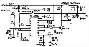 <b class='flag-5'>适用于</b><b class='flag-5'>笔记本电脑</b>的车载DC-DC转换器电路图