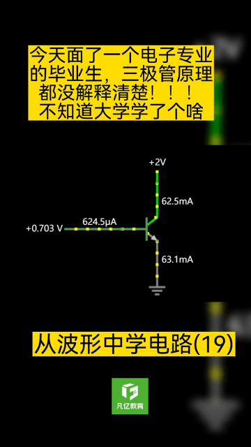 三極管的原理應(yīng)該是初學電路里面最簡單的設(shè)計單元了了吧