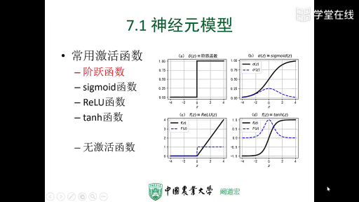  神经元模型（7-1-2小节开始）#Python 