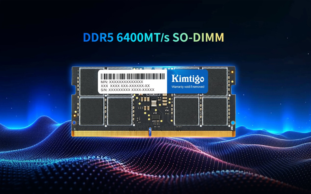 <b class='flag-5'>金泰</b>克超频DDR5 SODIMM 内存强势登场，可稳定超频至6400MT/s