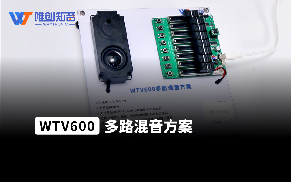 WTVxxxx是一款功能强大的高品质语音芯片，采用了高性能32位处理器、最高频率可达120MHz。