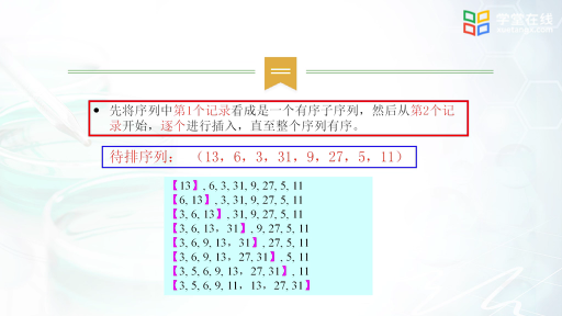 数据结构：直接插入排序(2)#数据结构 